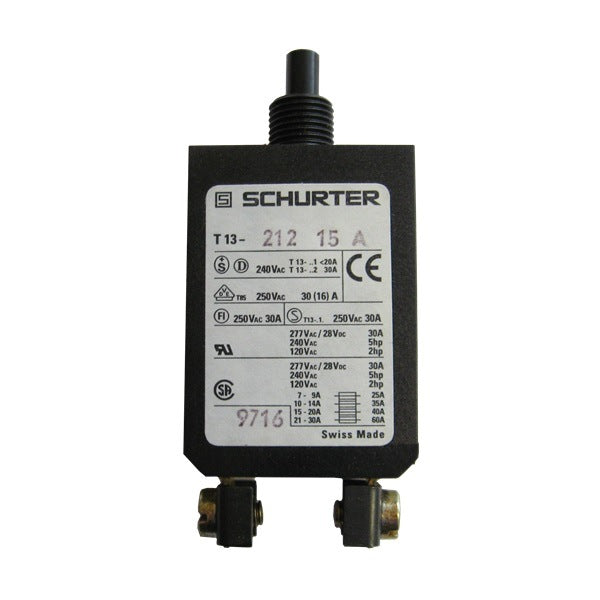 T13 212 Thermal Circuit Breaker 15A