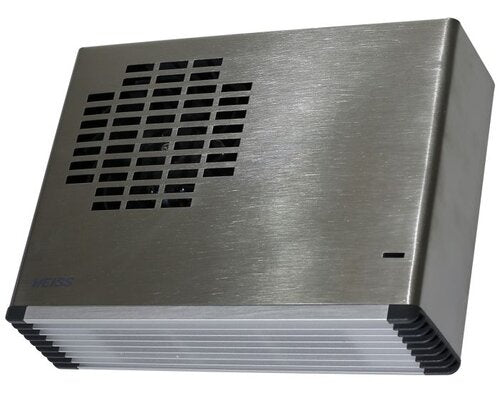 Bathroom Fan Heater 2.4kW Stainless Steel