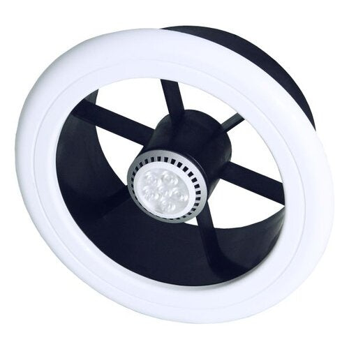 Inline Shower Exhaust Fan 150mm with LED Light & 6m Alu Duct