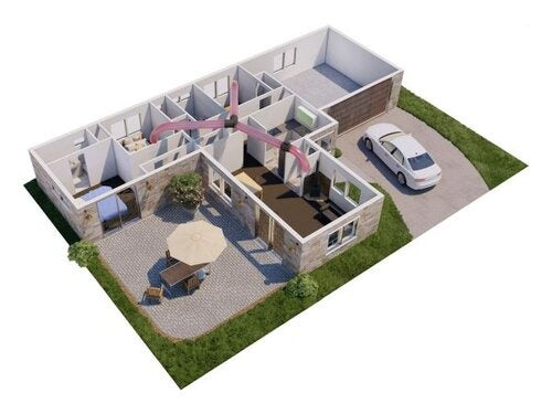 Heat Transfer System 1-2 Rooms