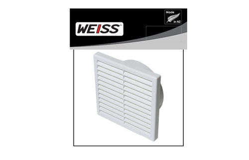 Outlet Vent Fixed 150mm with Screws and Cable Tie