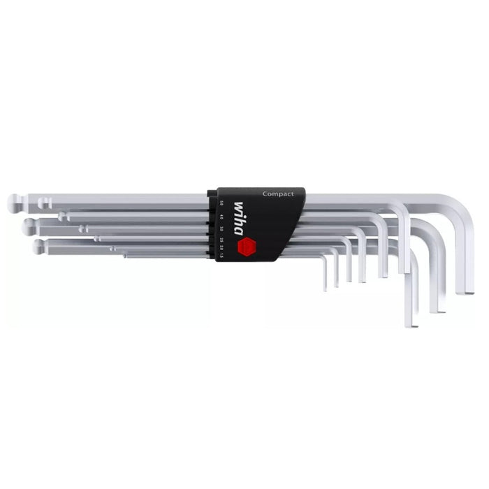 Hex Key Set Metric Long L Shape Ball End 9pc