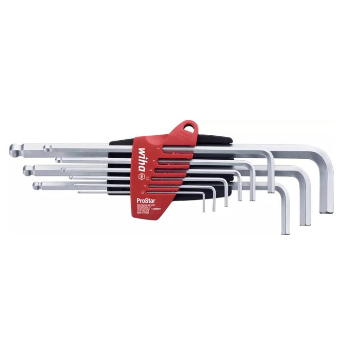 Hex Key Set 369 S9 B/Point Metric 9pc