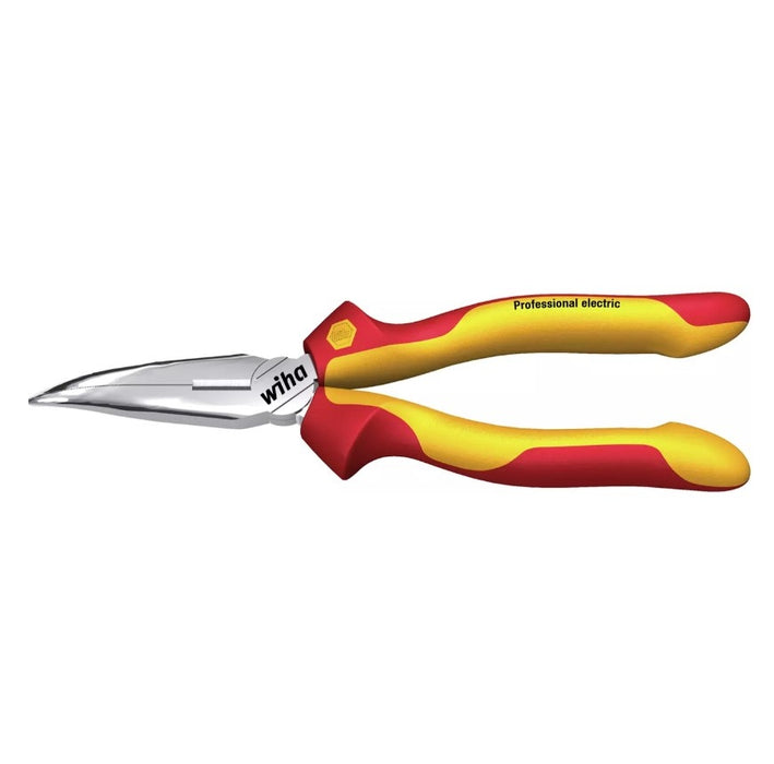 Pliers Needle Nose Pro Electric 40deg Curved 200mm 1000V