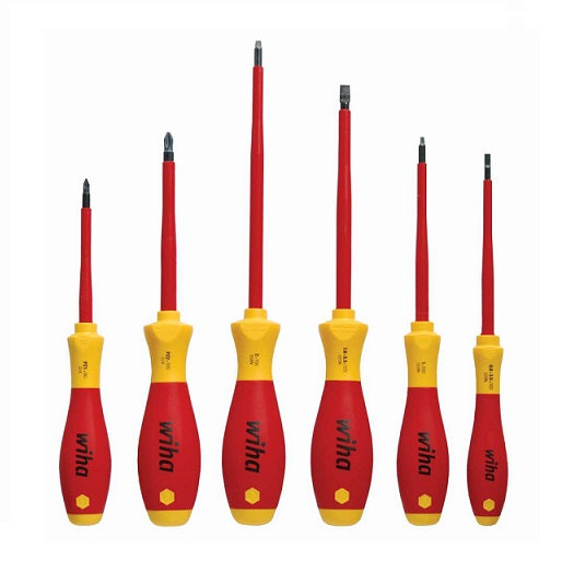 Screwdriver Set 320NZ K6 01 Slot/Pozi/Sq 6pc 1000V