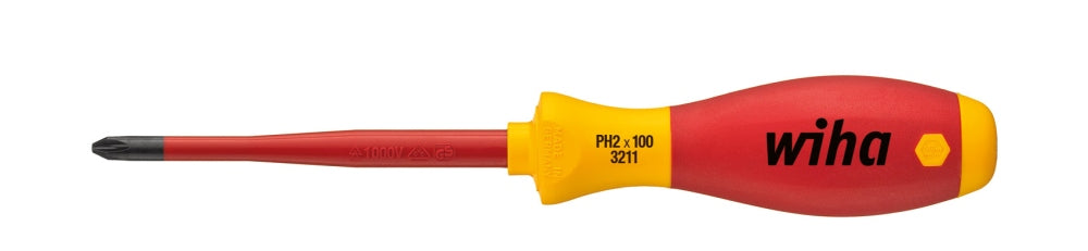 Screwdriver 3211 Slimfix Phillips PH2 x 100mm 1000V