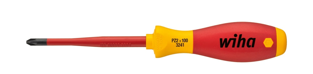 Screwdriver 3241 Slimfix Pozi PZ1x 80mm 1000V