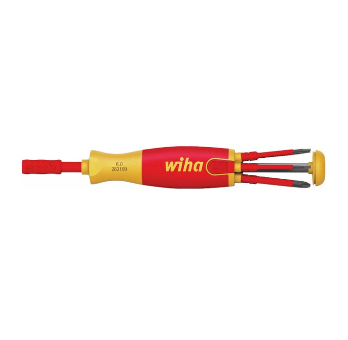 Screwdriver Set 6pc slimBits Liftup Sl/Ph/Pozi 1000V