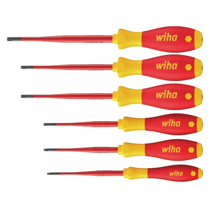 Screwdriver Set 6pc Torx Slimfix with hole 1000V