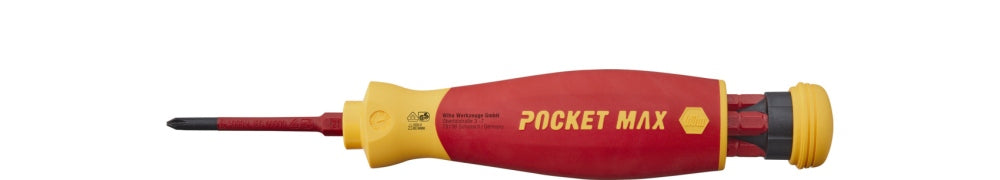 Pocket Max Screwdriver with Bit Magazine