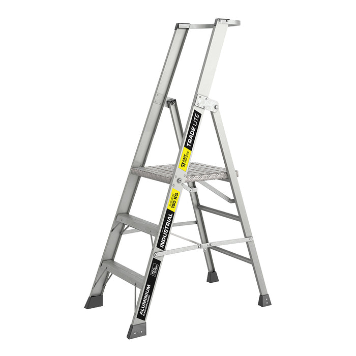 Tradelite Platform Ladder 3 Step 150kg
