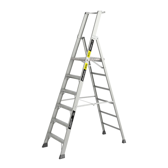 Tradelite Platform Ladder 6 Step 150kg