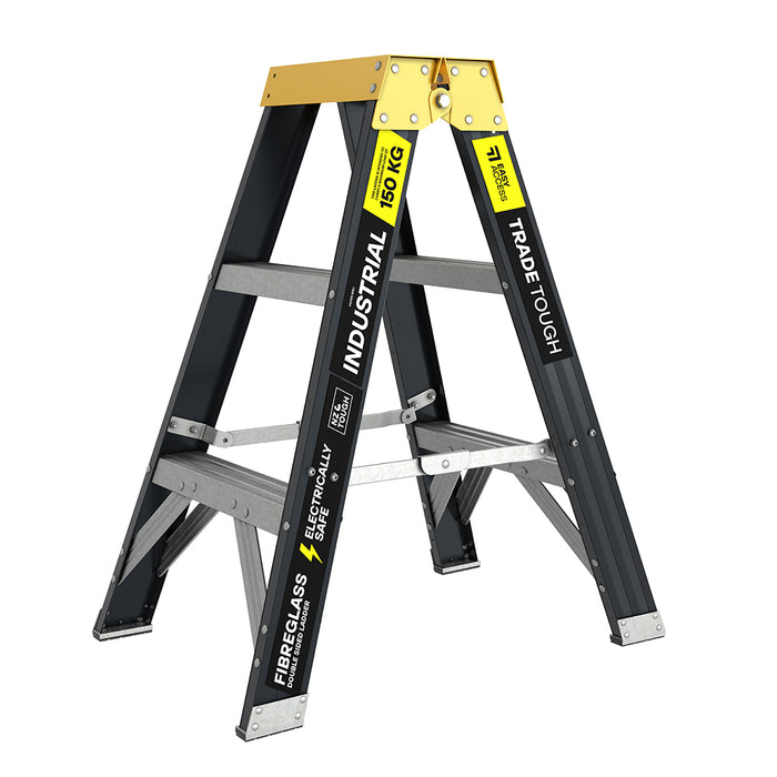 Easy Trade Ladder Step Double Side Fibreglass 0.9m 150kg