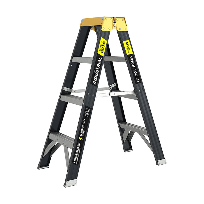 Easy Trade Ladder Step Double Side Fibreglass 1.2m 150kg