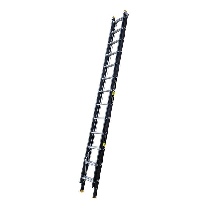 Easy Trade Extension Ladder Fibreglass 4.1m-7.2m 150kg