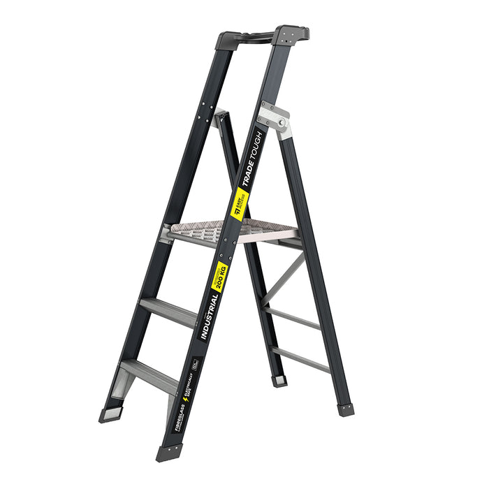 Easy Trade Platform Ladder Fibreglass 0.9m 150kg