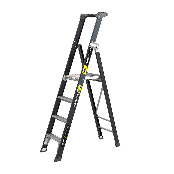 Easy Trade Platform Ladder Fibreglass 1.2m 150kg