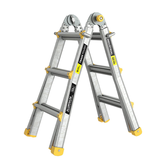 Easy Trade Ladder Telescopic Step 0.9-3.3m 150kg