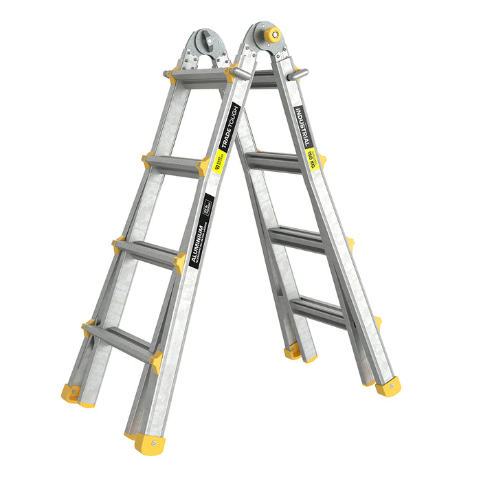 Easy Trade Ladder Telescopic Step 1.2-4.5m 150kg