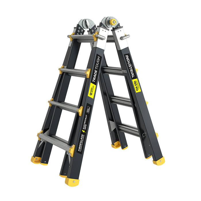 Easy Fibreglass All-in-One Telescopic Ladder