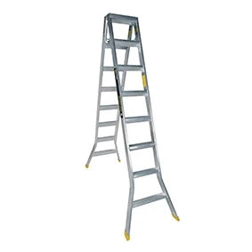 Warthog Double Sided Ladder 6 Step 1.8m 180kg