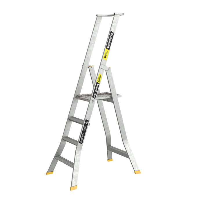 Warthog Platform Ladder 4 Step 180kg