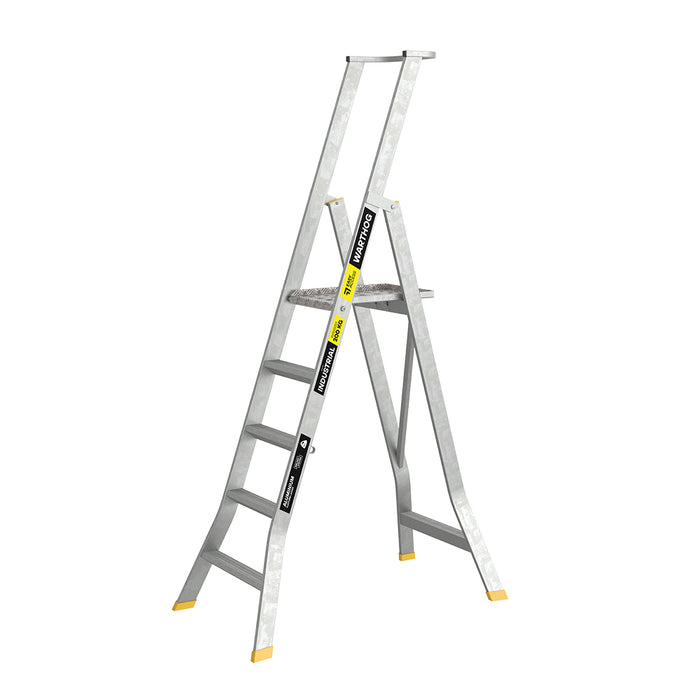 Warthog Platform Ladder 5 Step 180kg