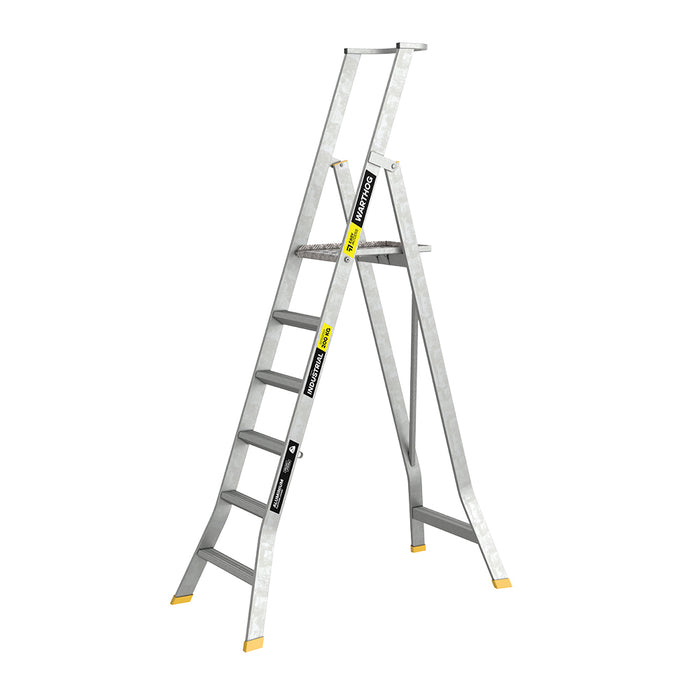 Warthog Platform Ladder 6 Step 180kg