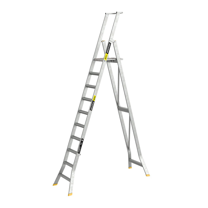 Warthog Platform Ladder 10 Step 180kg