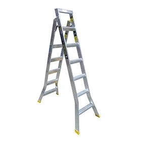 Warthog Step/Extension Ladder 2.1-3.9m