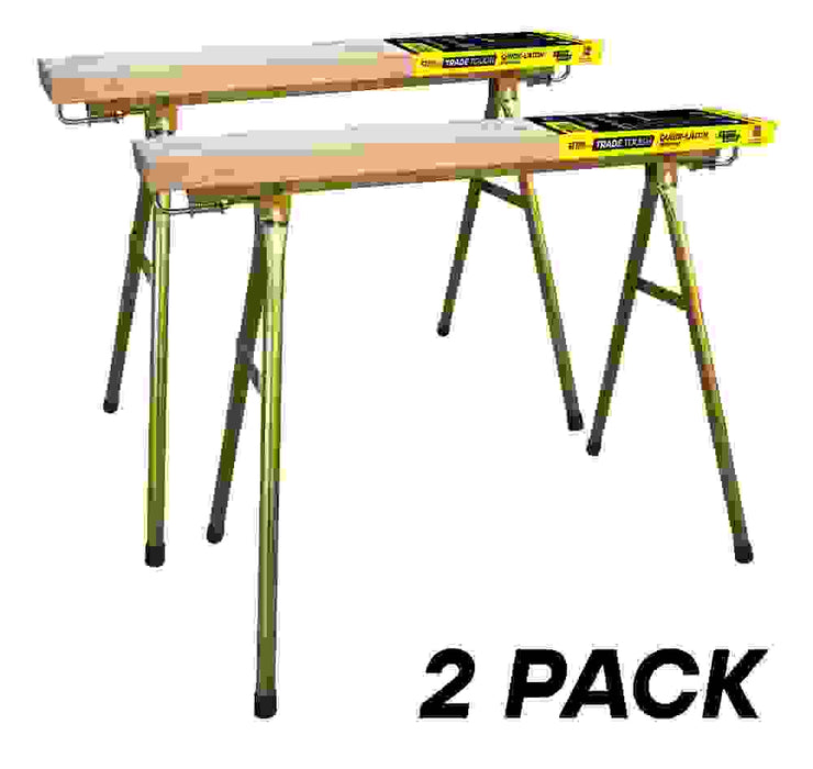 TradeTough Sawhorse 2 Pack Quick-Latch