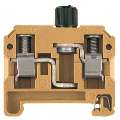SAKS 3/35 Screw Fuse Terminal 10mm Red Cap 13A