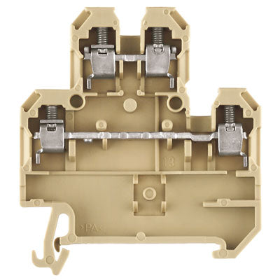 DK4Q/35 Screw Terminal 4mm 2 Tier Polyamide