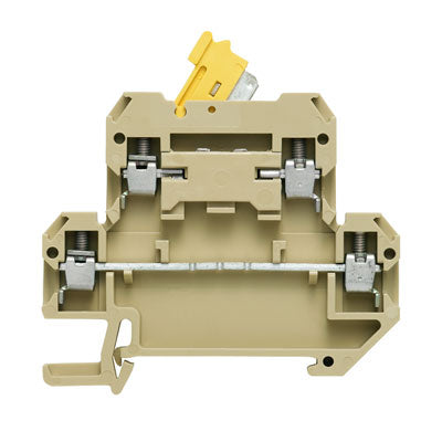 DKT435 Screw Disconnect Terminal 4mm 2 Tier G Rail