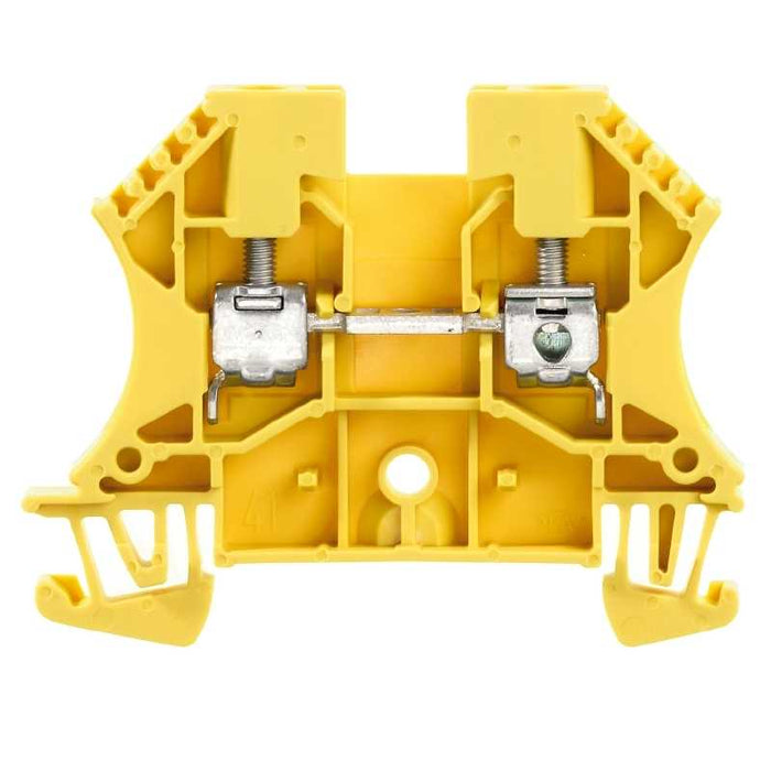 WDU4 Screw Terminal 4mm Yellow IP20