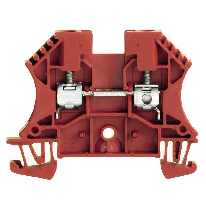 WDU4 Screw Terminal 4mm Red IP20