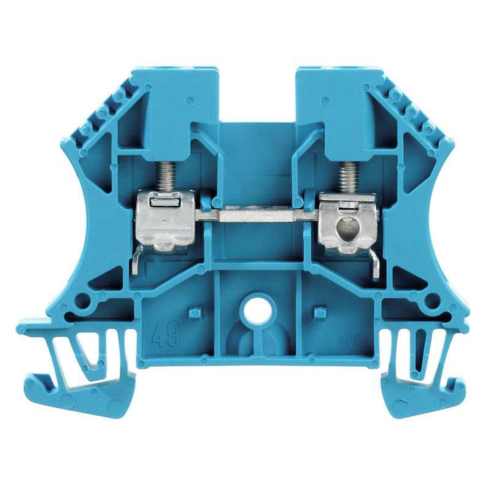 WDU4 Screw Terminal 4mm Blue IP20