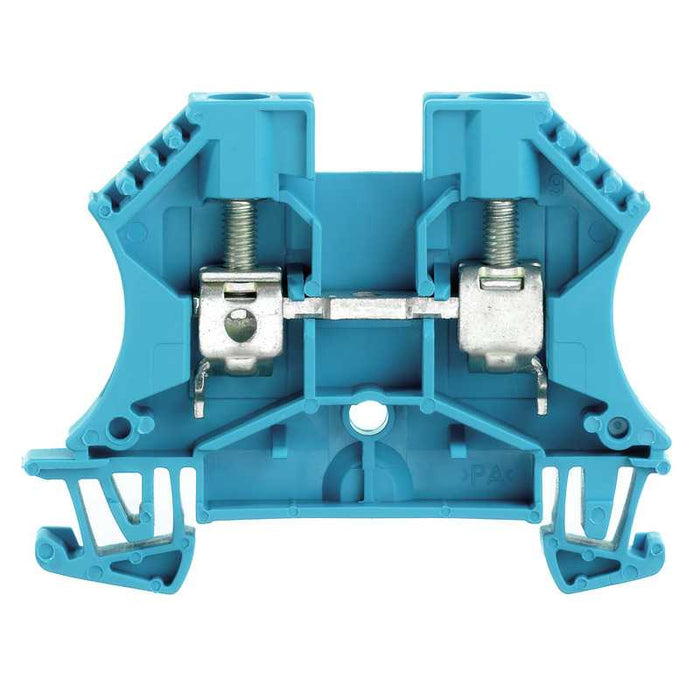 WDU6 Screw Terminal 6mm Blue
