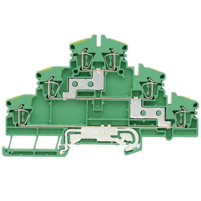 ZDLD2.5/2NPE Clamp Earth Terminal 2.5mm 3 Tier