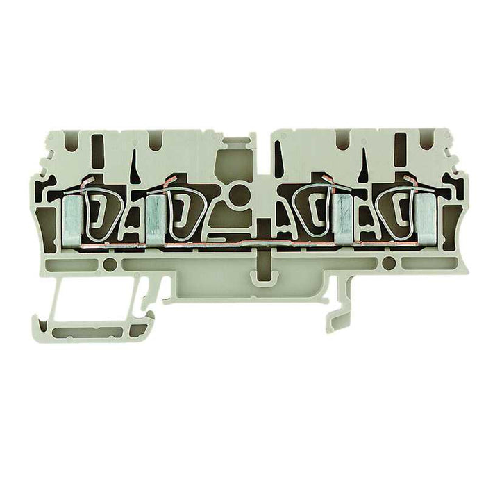 ZDU 2.5/4AN Clamp Terminal 2.5mm Beige 2in 2out