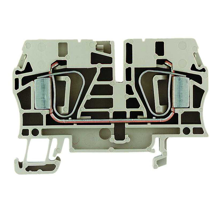 ZDU 6 Clamp Terminal 6mm Beige
