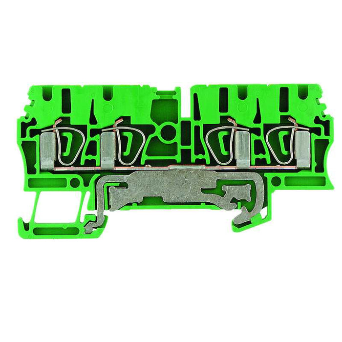 ZPE 2.5/4 Clamp Earth Terminal 2.5mm 2in 2out