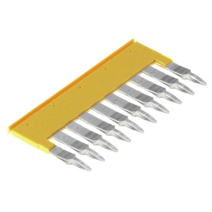 ZQV4/10 Cross Connection 10Way Yellow for ZDU4
