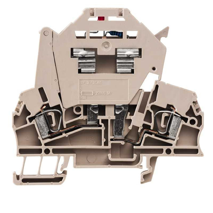 ZSI 2.5/LD 28AC Clamp Fuse Terminal 2.5mm with LED