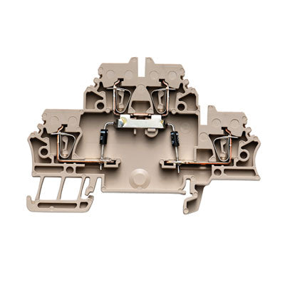 ZDK2.5/D/5 Clamp Terminal 2x Diode 2.5mm 2Tier