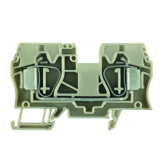 ZDU 10 Clamp Terminal 10mm Beige