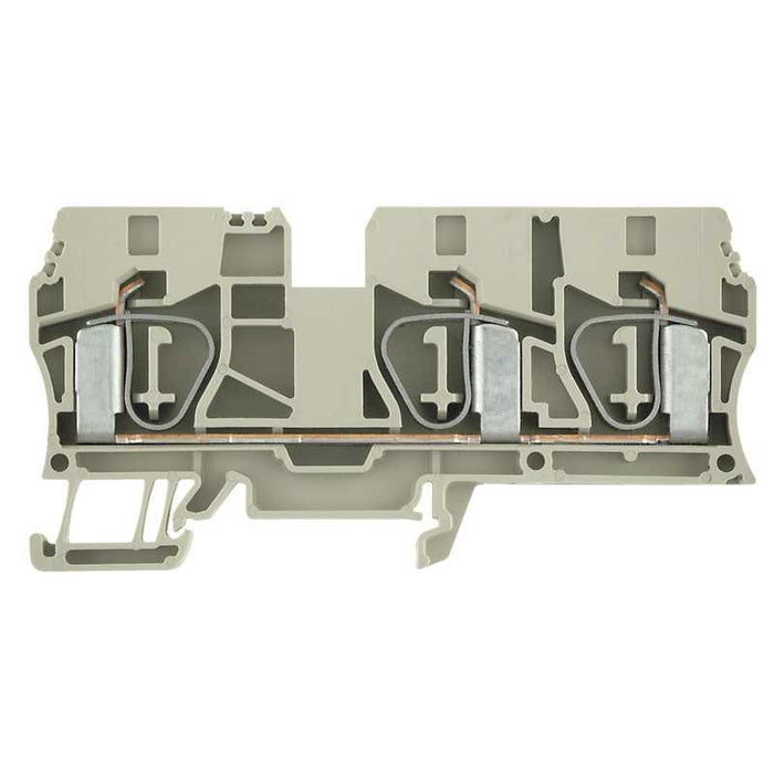 ZDU10/3AN Clamp Terminal 10mm 1in 2out