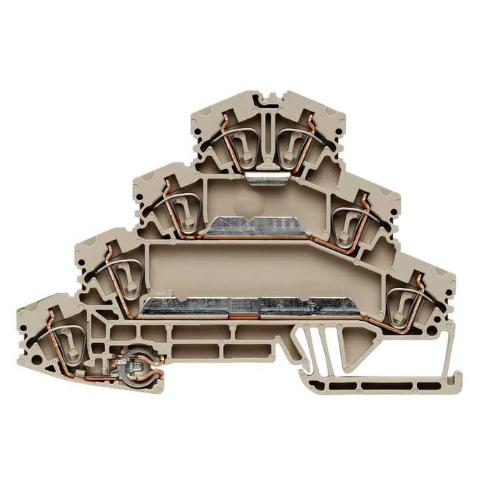 ZMAK 2.5 Clamp Terminal 2.5mm 3 Tier and Earth