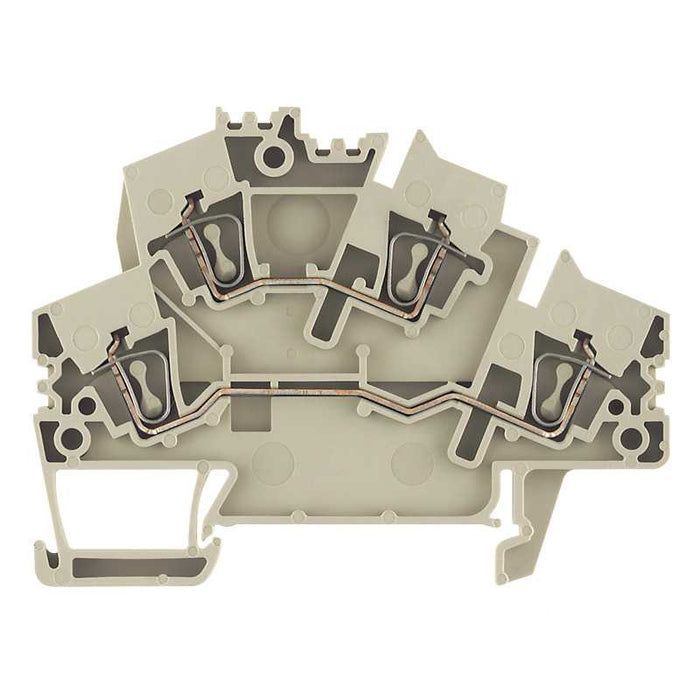 ZDK 2.5-2 Clamp Terminal 2.5mm 2 Tier