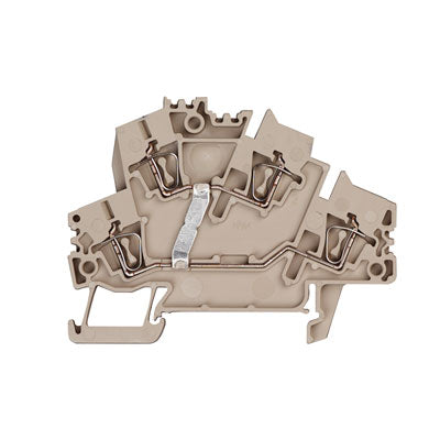ZDK 2.5-2 Clamp Terminal 2.5mm 2 Tier Commoned